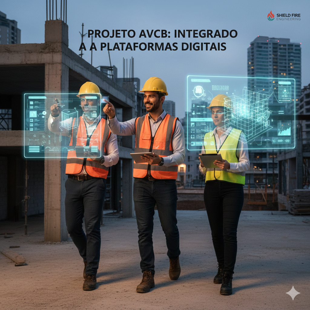 Projeto AVCB integrado a plataformas digitais